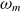 omega Subscript m