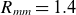 upper R Subscript italic mm Baseline equals 1.4