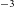 Superscript negative 3
