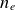 n Subscript e