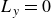 upper L Subscript y Baseline equals 0