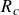 upper R Subscript c