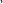 Superscript comma