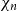 chi Subscript n