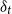 delta Subscript t