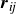 bold italic r Subscript italic ij