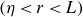 left parenthesis eta less than r less than upper L right parenthesis