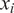 x Subscript i