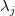 lamda Subscript italic j