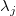 lamda Subscript j