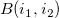 upper B left parenthesis i 1 comma i 2 right parenthesis