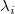 lamda Subscript i