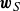 bold italic w Subscript upper S