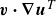 bold italic v bold dot bold nabla bold italic u Superscript upper T