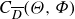 upper C Subscript upper D overbar Baseline left parenthesis normal upper Theta comma normal upper Phi right parenthesis