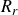 upper R Subscript r