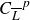 upper C Subscript upper L overbar Baseline Superscript p