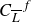 upper C Subscript upper L overbar Baseline Superscript f