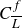 upper C Subscript upper L overbar Superscript f