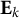 bold upper E Subscript k