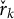 ModifyingAbove r With ˇ Subscript k