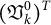 left parenthesis German upper V Subscript k Superscript 0 Baseline right parenthesis Superscript upper T