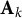 bold upper A Subscript k