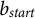 b Subscript s t a r t