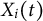 upper X Subscript i Baseline left parenthesis t right parenthesis