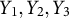 upper Y 1 comma upper Y 2 comma upper Y 3