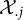 script upper X Subscript period j