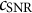 c Subscript SNR