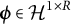 bold italic phi element of script upper H Superscript 1 times upper R
