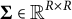 bold upper Sigma element of double struck upper R Superscript upper R times upper R