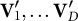 bold upper V prime 1 comma ellipsis bold upper V prime Subscript upper D