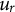 u Subscript r