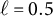 script l equals 0.5