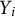 upper Y Subscript i