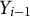 upper Y Subscript i minus 1