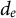 d Subscript e