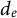 d Subscript e