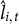 ModifyingAbove l With caret Subscript i comma t