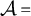 script upper A equals