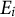 upper E Subscript i