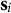 bold s Subscript i