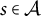 s element of script upper A