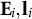 bold upper E Subscript i Baseline comma bold l Subscript i Baseline