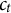 c Subscript t
