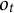 o Subscript t