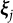 bold italic xi Subscript j